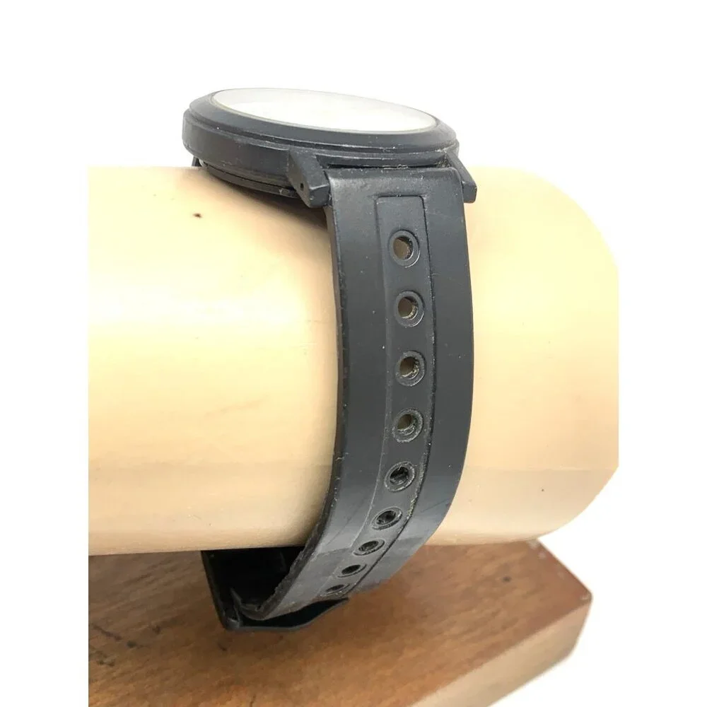 Swiss Military SAK Unisex Watch 092.8307 Swiss Quartz Black Rubber Strap 35mm